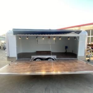 Special food trailers, White Mobile Food trailers for Sale in Auckland