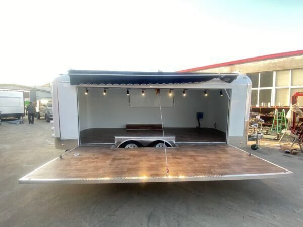 Special food trailers, White Mobile Food trailers for Sale in Auckland