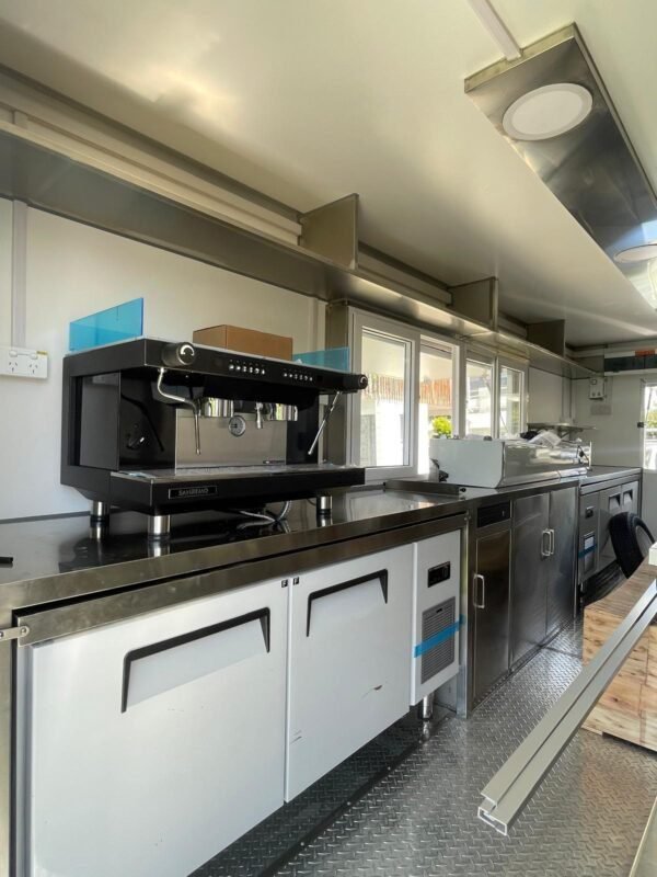 Square Fibre Glass food trailers NZ - Image 3