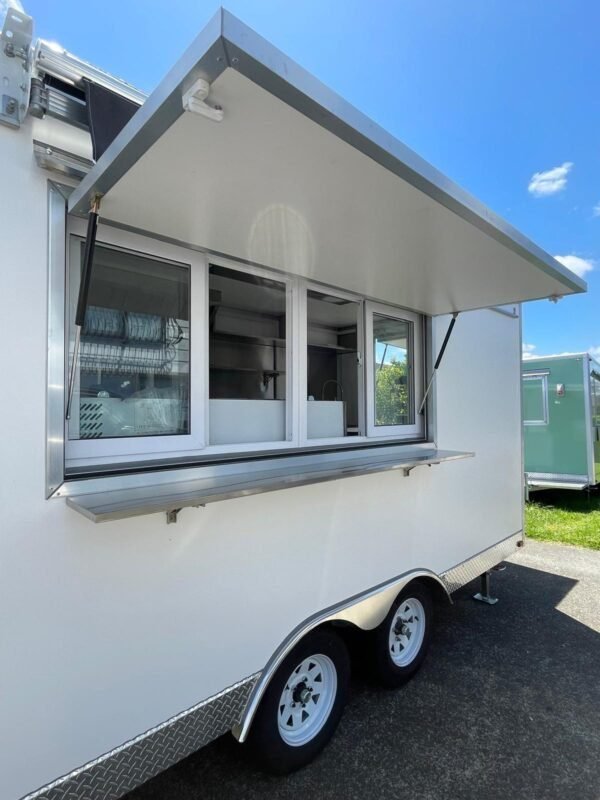 Square Fibre Glass food trailers NZ - Image 6